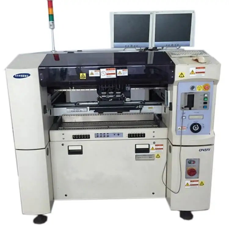Подержанная машина для монтажа микросхем SMT CP45FV для Samsung MachineCP40 CP45 CP45FV CP45NEO