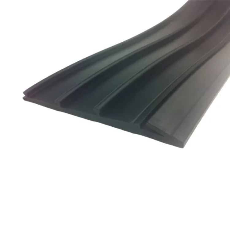 Black UV Resistant Customized Dense Extrusion Rubber EPDM Profile