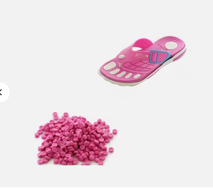 Eva pouring granules/materials/Eva compound for slippers, sandals, soles and boots