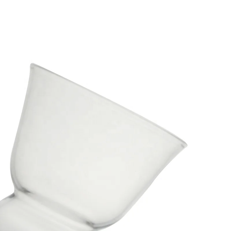 Unique design clear absinthe glass decorative stemmed glass