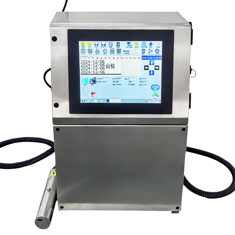 DMX High Quality Control Durable Cij Small Character Inkjet Printer Date Coding And Batch Marking CIJ Inkjet Printer