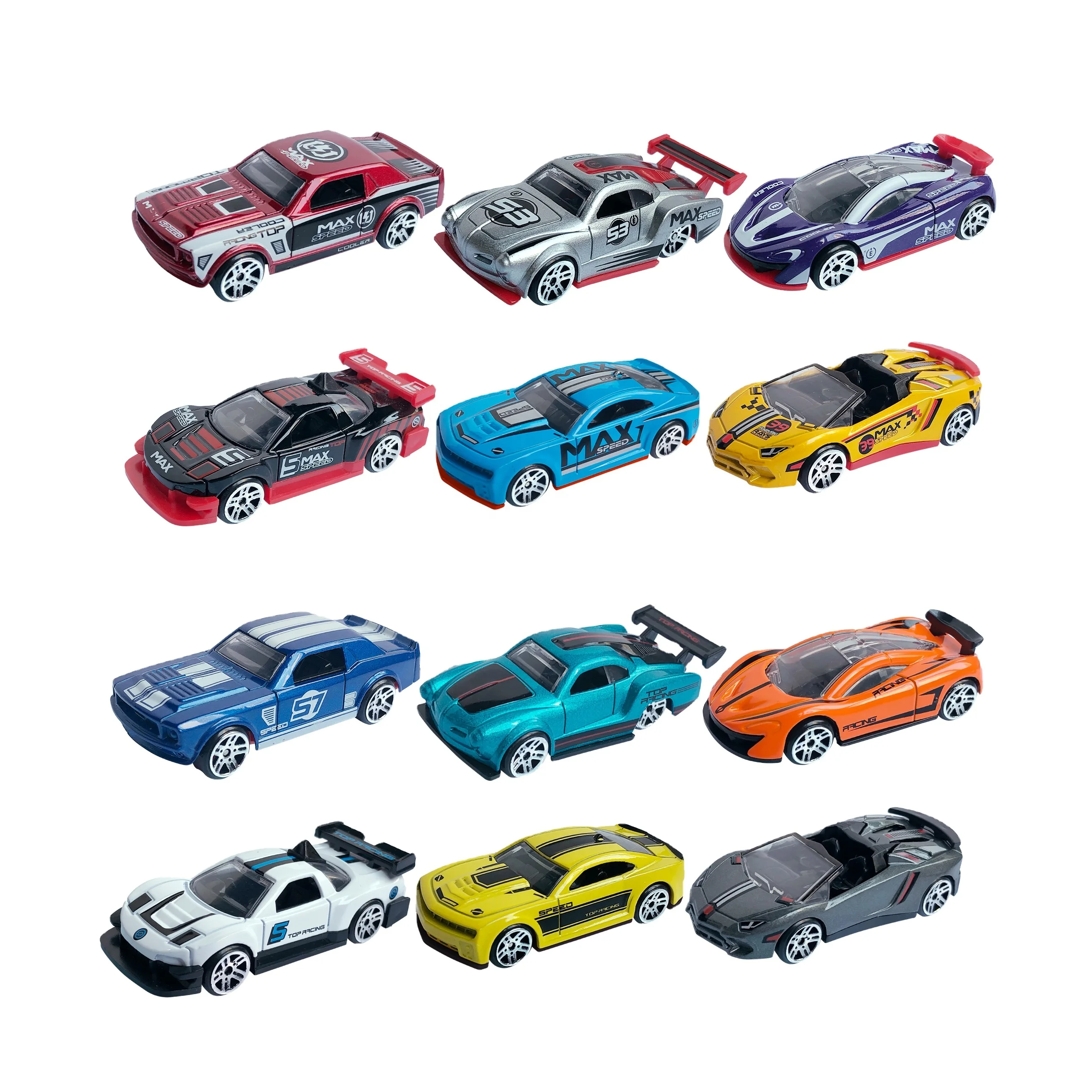 QSTOYS 1:64 Diecast Miniature Metal Toy Car Free Wheel Vehicle Toy for Kid Window Box Truck Steel Building Set Car Service Centr