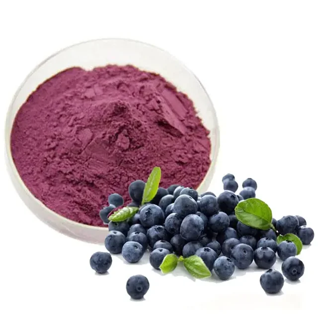 Natural Organic Freeze Dried Wild Blueberry Fruit Juice Powder