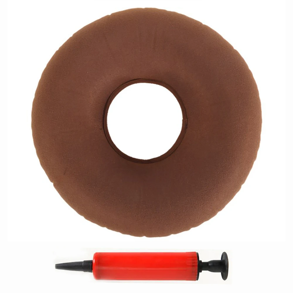 Tailbone Pain Hemmoroid Bed Sores Coccyx Seat Cushions Pressure Relief Inflatable Sit Postpartum Pregnancy Donut Pillow