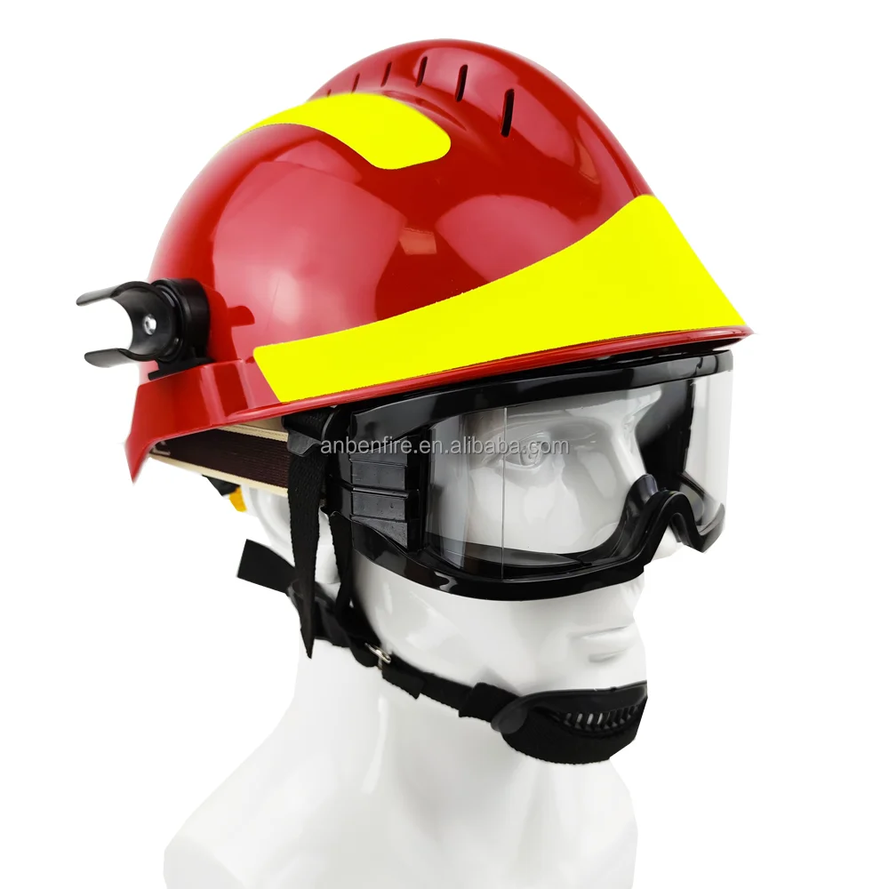 2024 Flame Retardant Fire Fighting Protective Firefighter Safety Rescue Helmet for Firemen