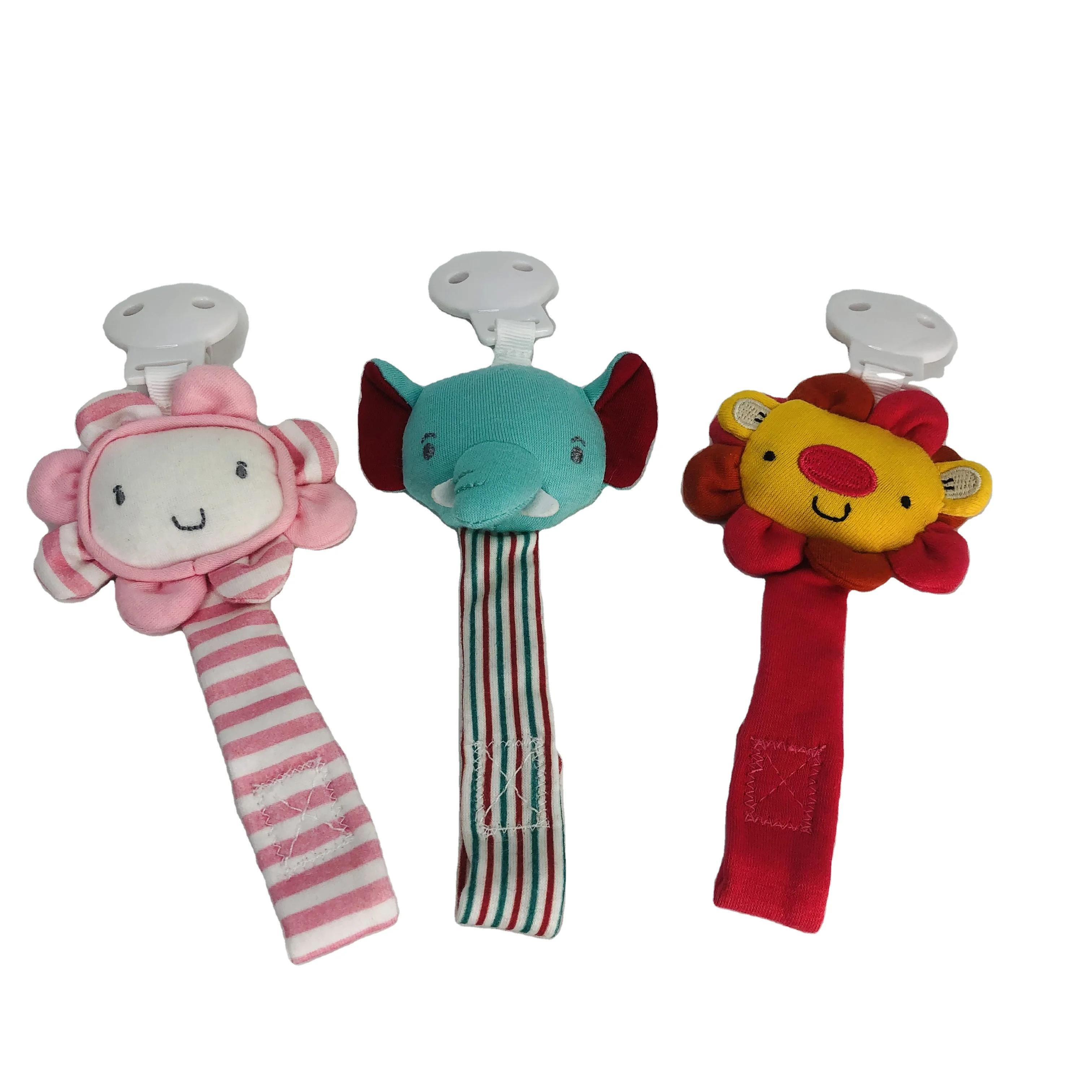 Оригинальная игрушка милый плюшевый держатель для соски-пустышки