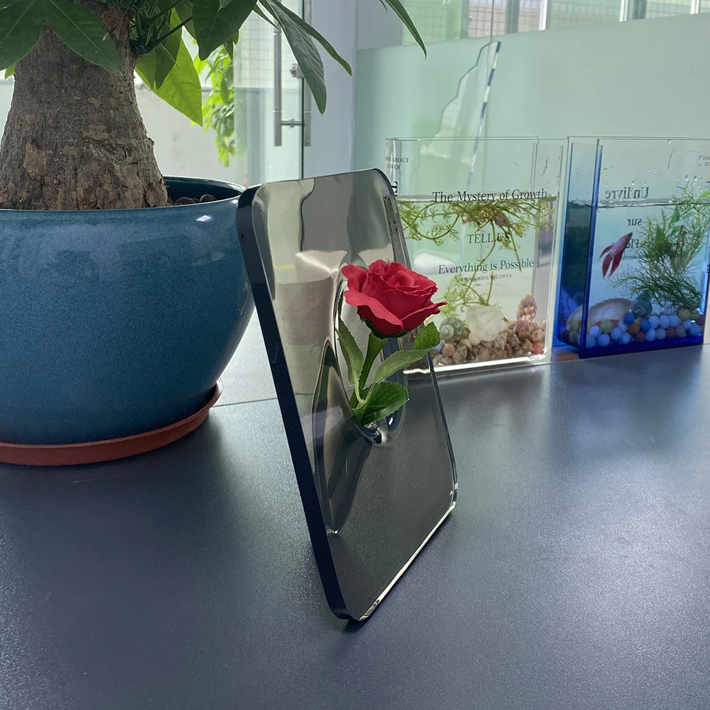 Nordic simple ins acrylic cute flowers plastic desktop creative decorations bud vase for wedding center piece flowers vases