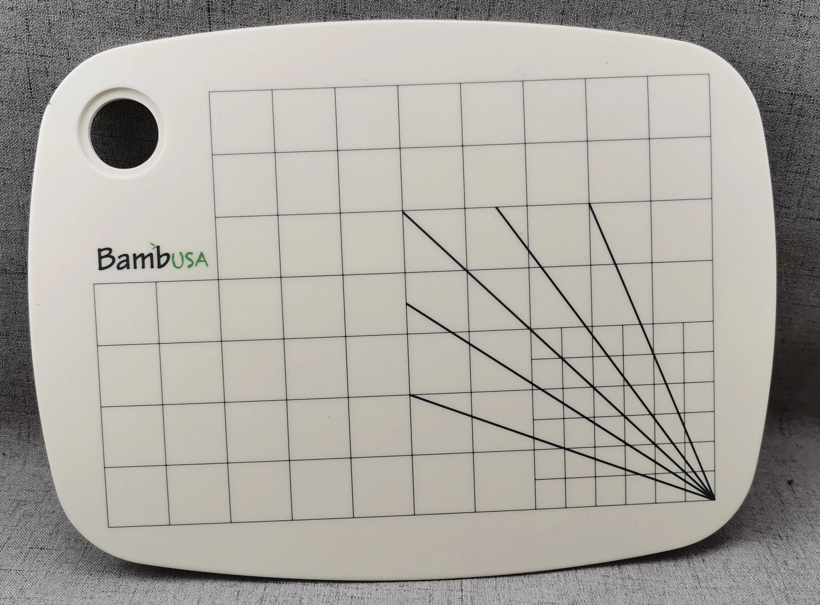 Best selling items new style green lifestyle bio bamboo fiber cutting board