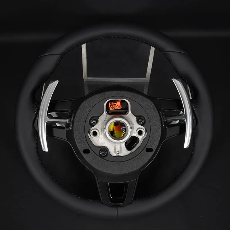 Suitable for Porsche steering wheel modification and upgrading, new carbon fiber steering wheel
