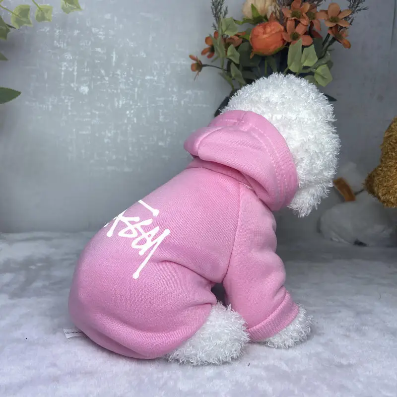 Wholesale Multi-colors Dog Clothes Custom Breathable Pet Winter Clothes Dog Hoodie Pet Clothes