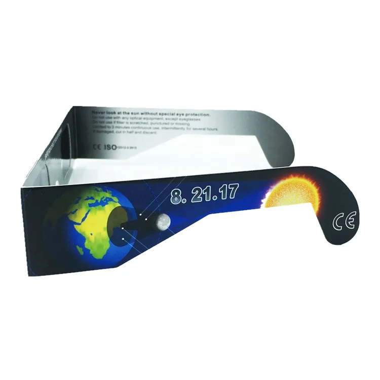 
Eclipse Glasses - ISO and CE Certified Safe Solar Eclipse Shades Viewer and Filters 