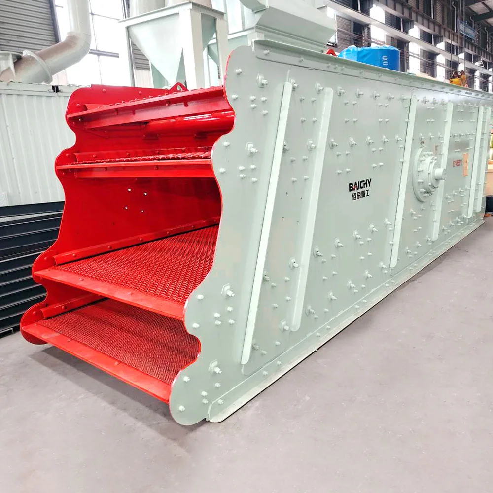 Industrial High Frequency Single & Double & 3 & 4 Deck Coal Quartz Sand Limestone Sand Gravel Stone Vibrating Screen For Sale