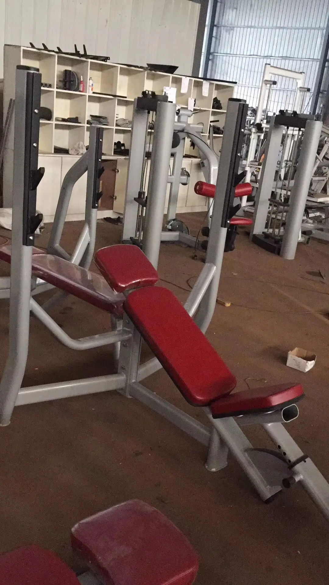 commercial hammer strength gym equipment profesional flat bench RUIBU-9004