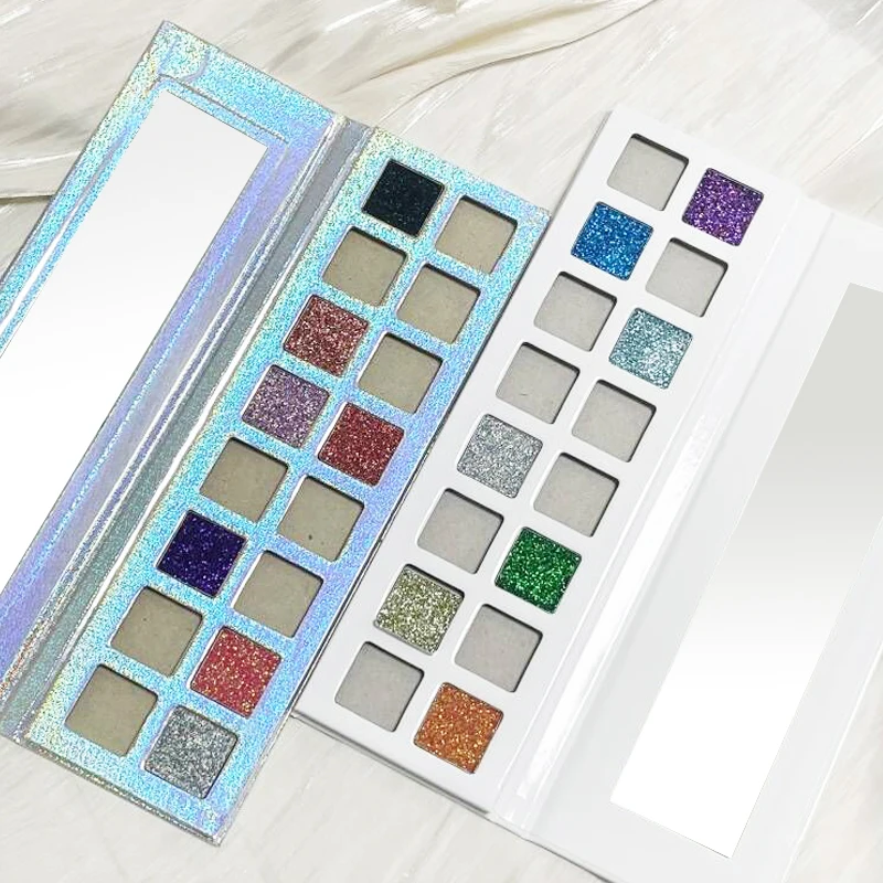 Custom  Makeup Cardboard Eye shadow Palette Pick Your Own Colors Wholesale Eye shadow Private Label