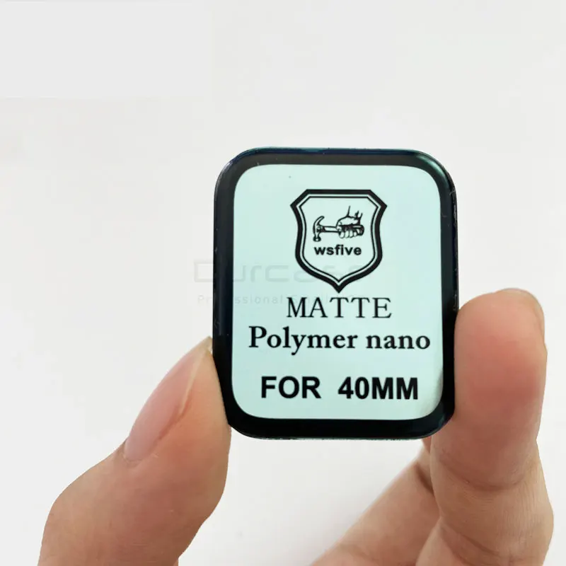 Матовые полимерные нано-часы с мягкой пленкой HD, легко носить для часов iPhone