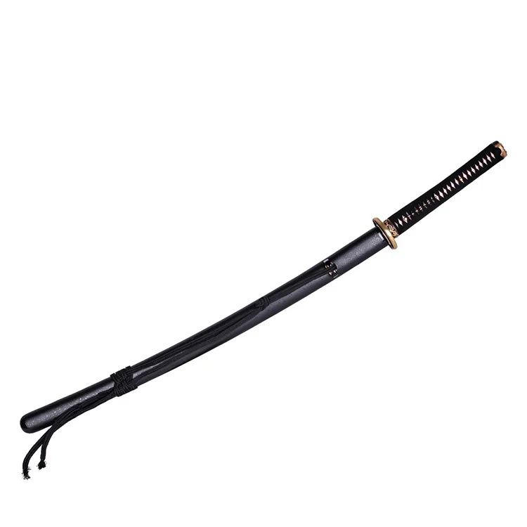 Handmade Original Sword Copper Tsuba Brass Handguard Real Japanese Samurai Toy Swords