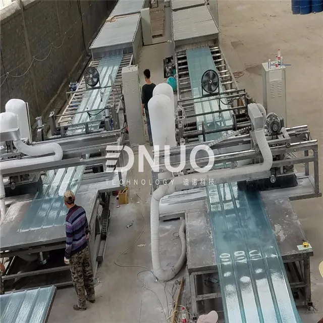 FRP стекловолокно гофрированное освещение крыша производственная