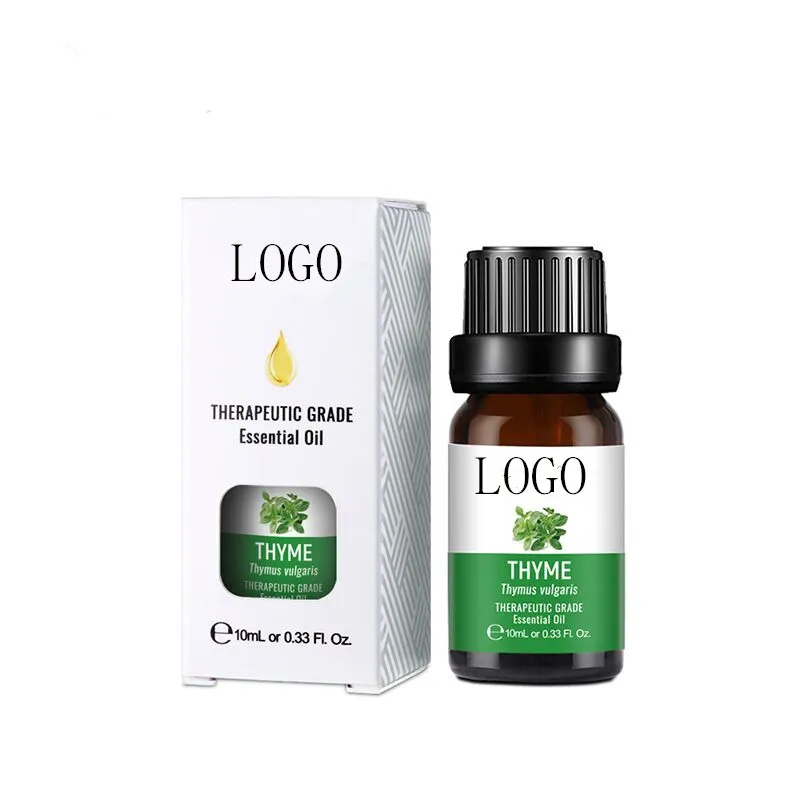 
Cross-border new plant aromatherapy essential oil 10ml Thyme Single Recipe essential oil 