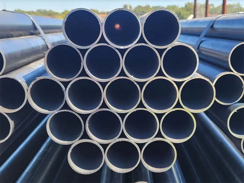 Hollow Pipe Carbon Steel Ms Iron Tubes Cheap Price Erw Black Steel Pipes