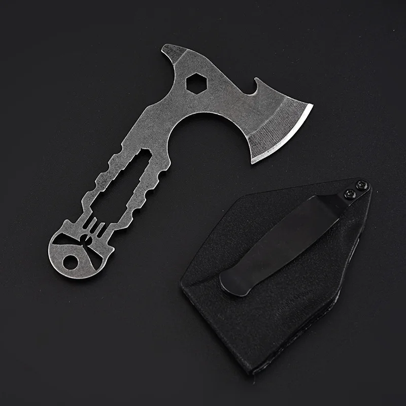 5 in 1 EDC Bottle Opener Wrench Mini Tool Axe