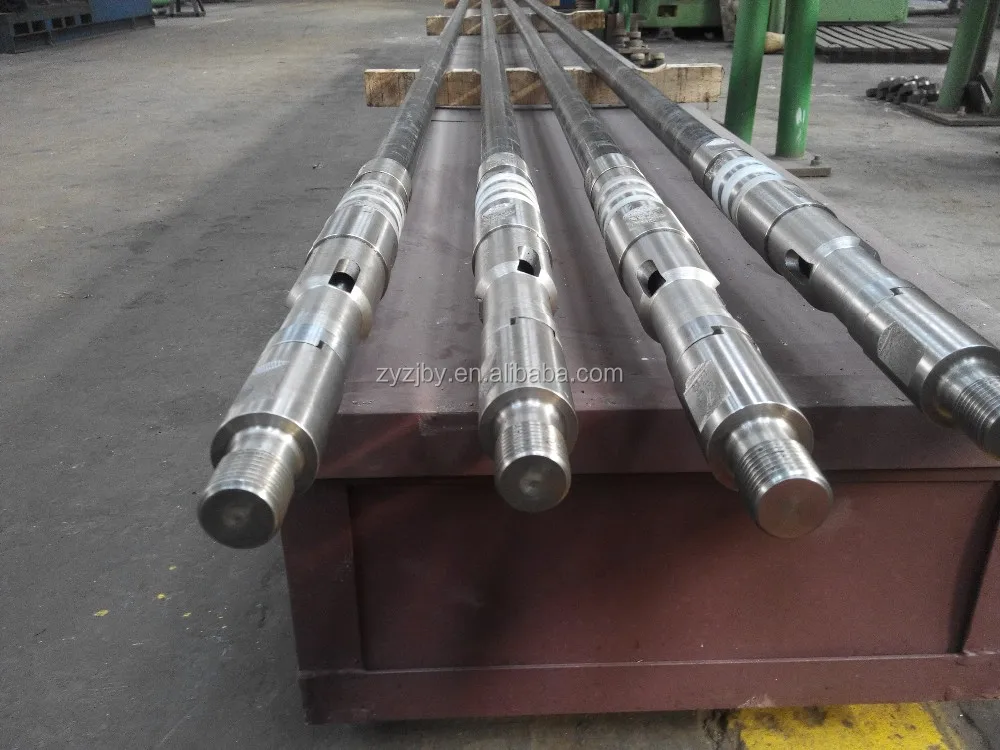 THM Heavy Wall Barrel Oil Well Tubing Pump Carbon Steel Bottom Sucker Rod Pump chromed plated barrel spray plated plunger
