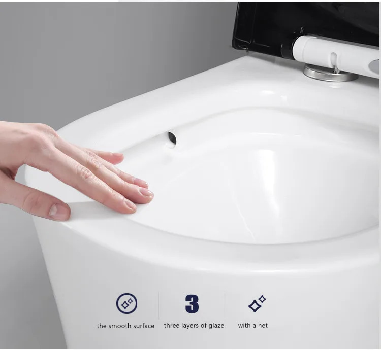 Горячая Распродажа 2022 белый керамический унитаз экономия воды большой ударный