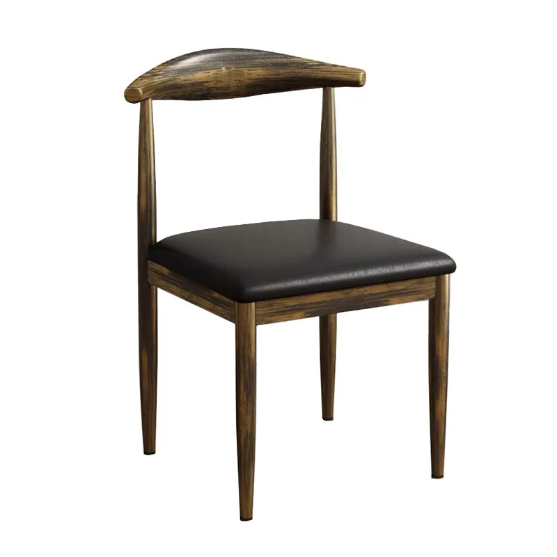 New Design Wood Transfer Leg Dining Chair With Soft Seat