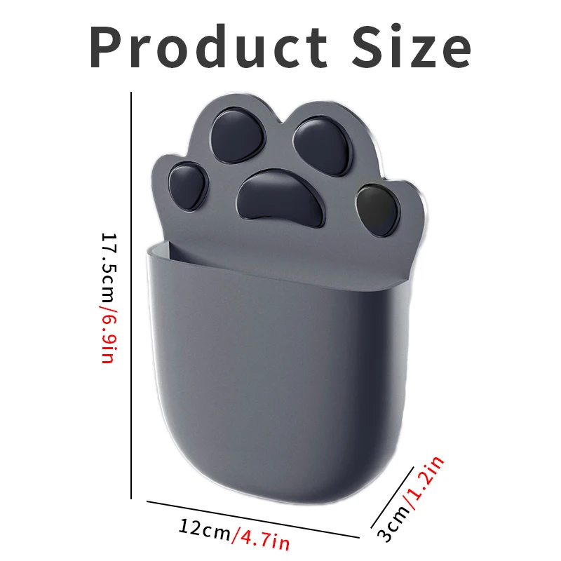 Silicone Toothbrush Holder Mighty Toothpaste Razor Holder Bathroom Organizer Storage Wall Mounted Small Toiletry Items