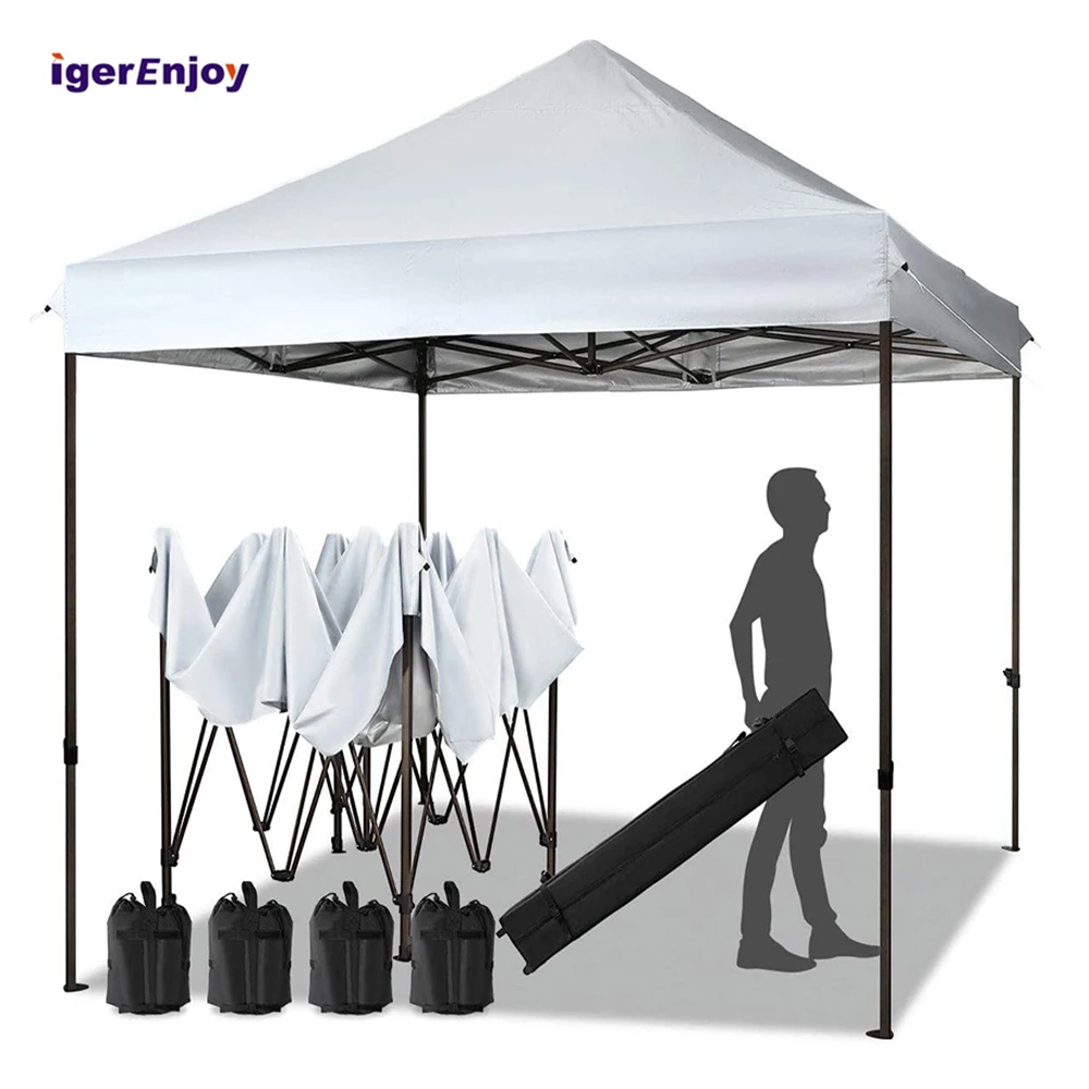 Waterproof 10x10 12x12 Foldable,  Canopy Gazebos Pop Up Pvc Metal Aluminum Frame Tents For Sale Outdoor Garden Camping Party/