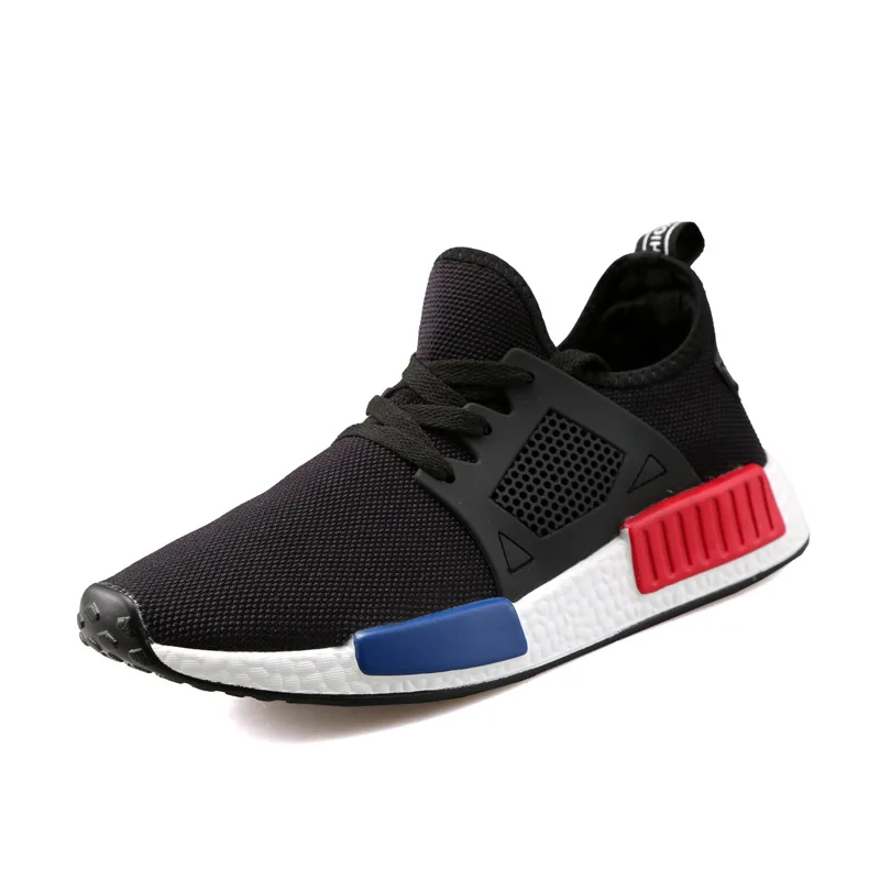 
Factory High Quality Brand Logo Custom Breathable Lightweight NMD Running Shoes 