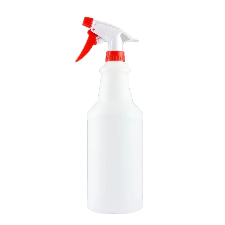 Wholesale Custom White HDPE Plastic 500ml Tigger Spray Bottle for Cleaning