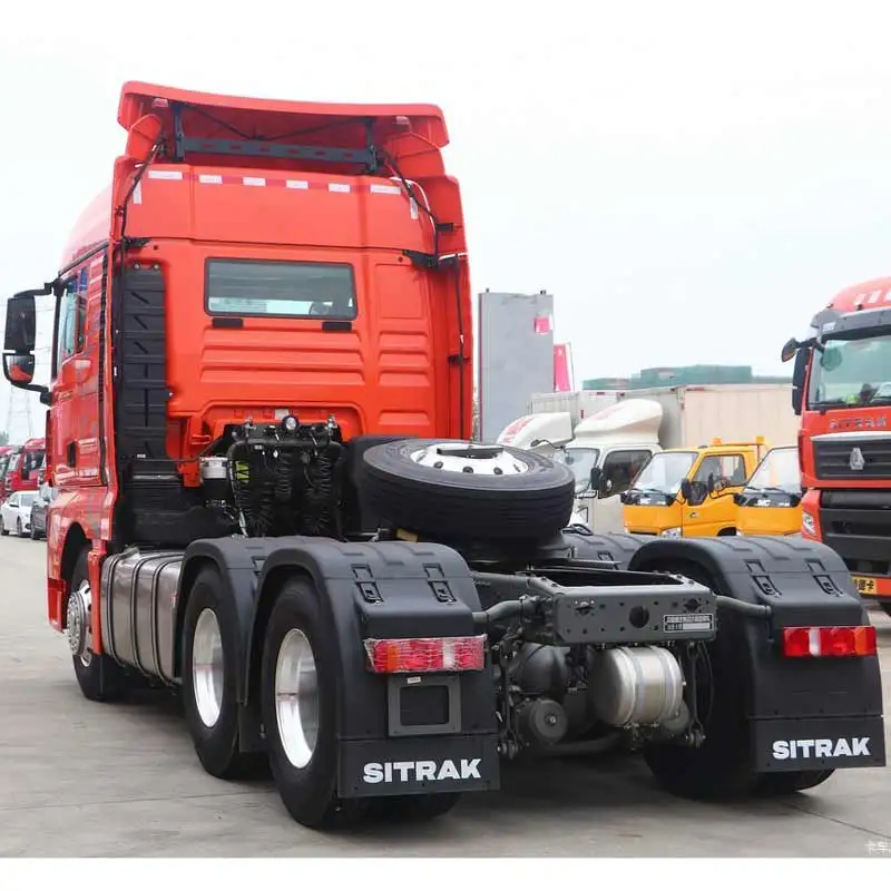 Howo Sinotruk Подержанный трактор грузовик 420hp тягач 6x4 низкая цена для продажи