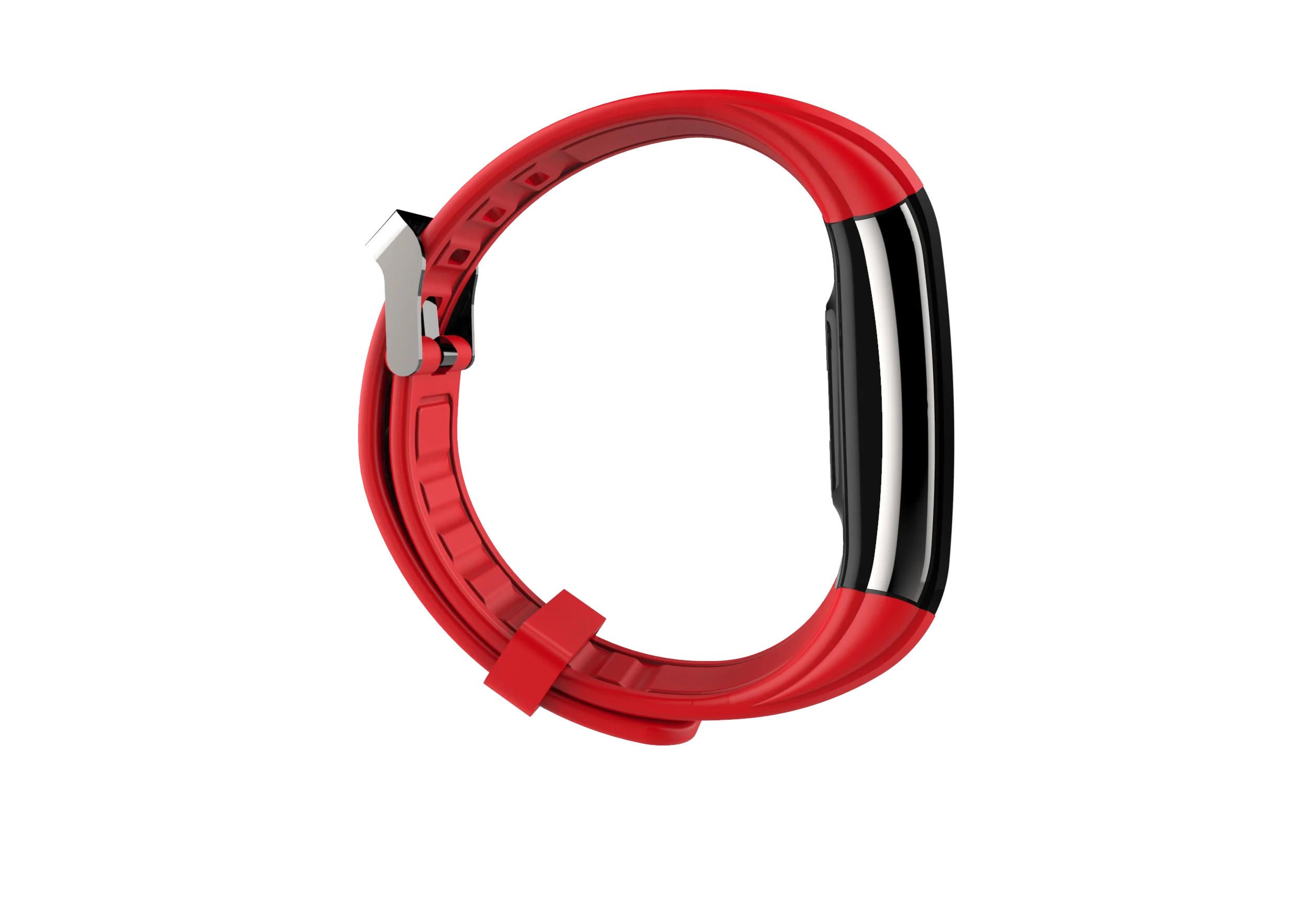 
Sale Red Female Fitness Tracker Heart Rate Digital Smart Watches 