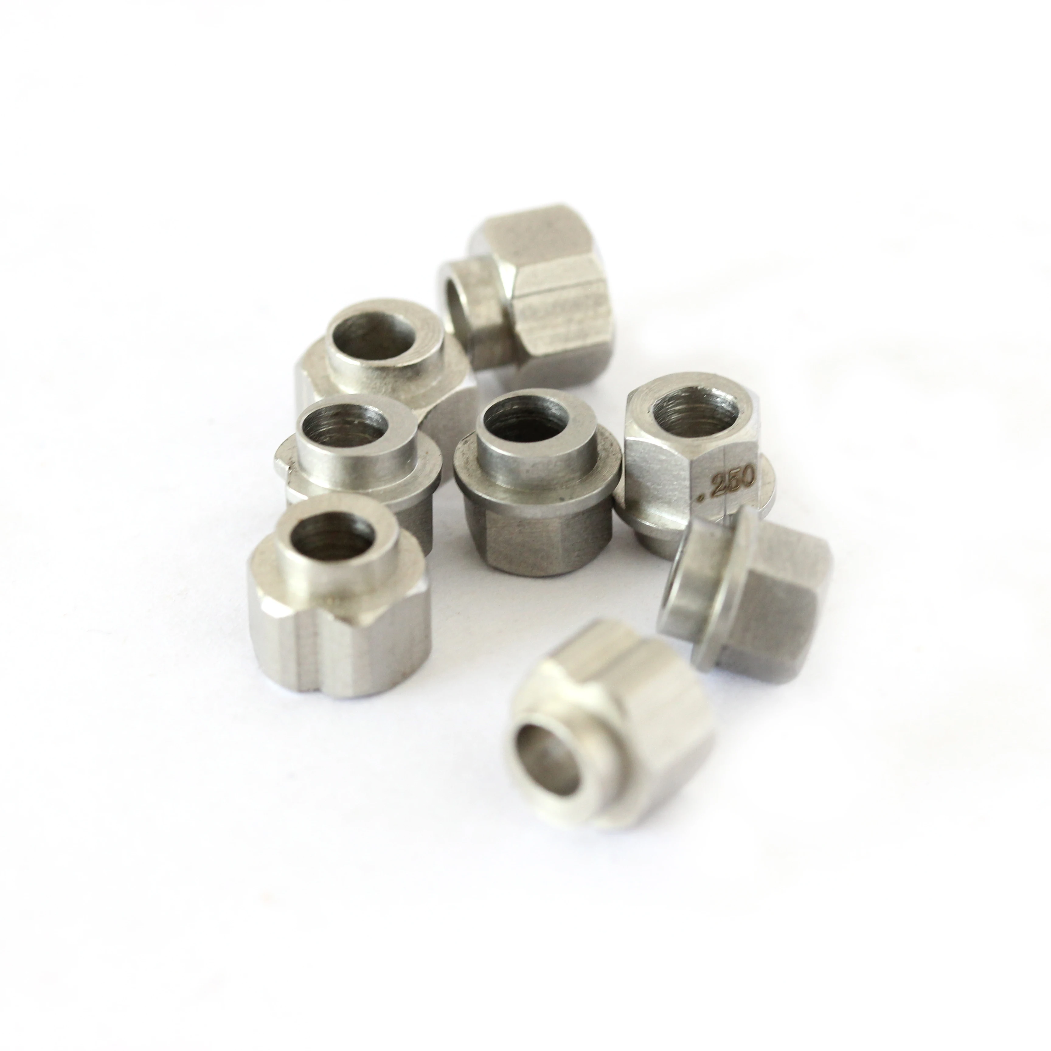 Outside Threaded Wholesale Hex Brass Head Lock Long Panel Thin Plastic Insert Hexagonal Knurled Nut