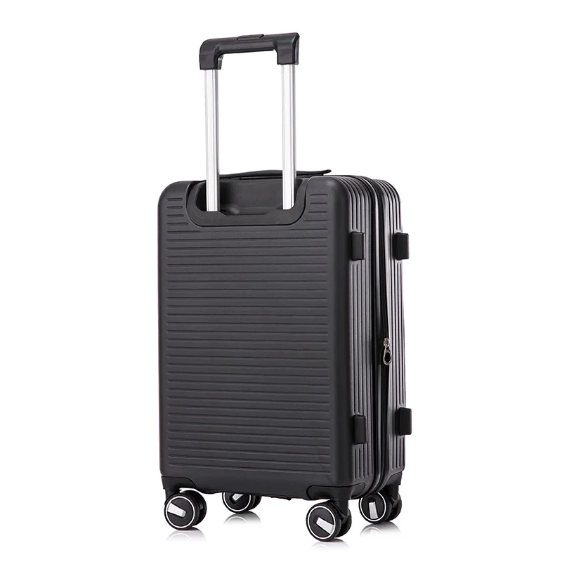20 24 28 inch large travel trolley bag hard front open luxury PC carry on suitcase luggage
