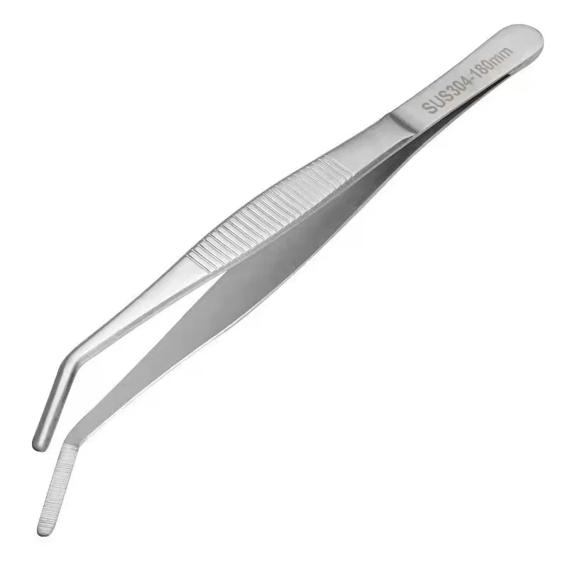 Top Quality Low Price 304 1.2Mm Stainless Steel Surgical Tissue Laboratory Tweezers