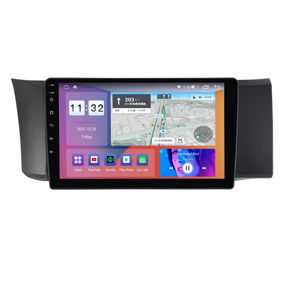 Mekede Android11 8 core GPS DSP car DVD player for Toyota GT 86 Subaru BRZ 2012-2016 BT car video car play auto QLED