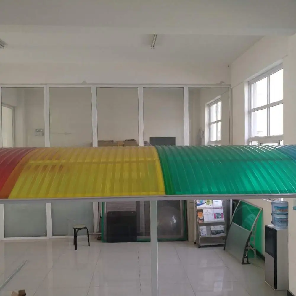 Поликарбонатная жесткая красоты лист/100% Bayer & Sabic смола/10-летнюю гарантию