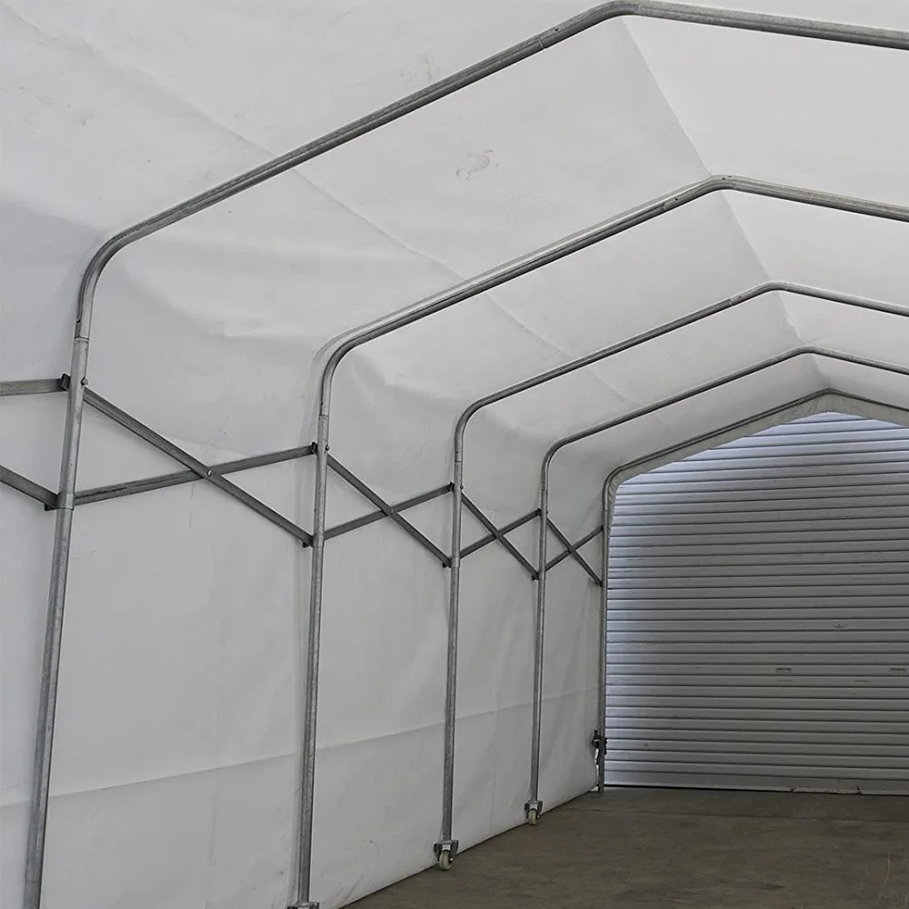 steel structure  garage retractable shelter  folding car garage made in china