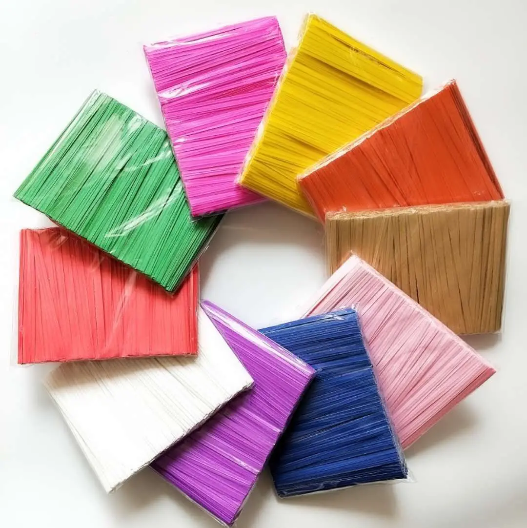 Wholesale 9cm 700 Pcs Baked Food Wrapping Tie Twist Bundling Decorative Material for Bread Bag Wrapping