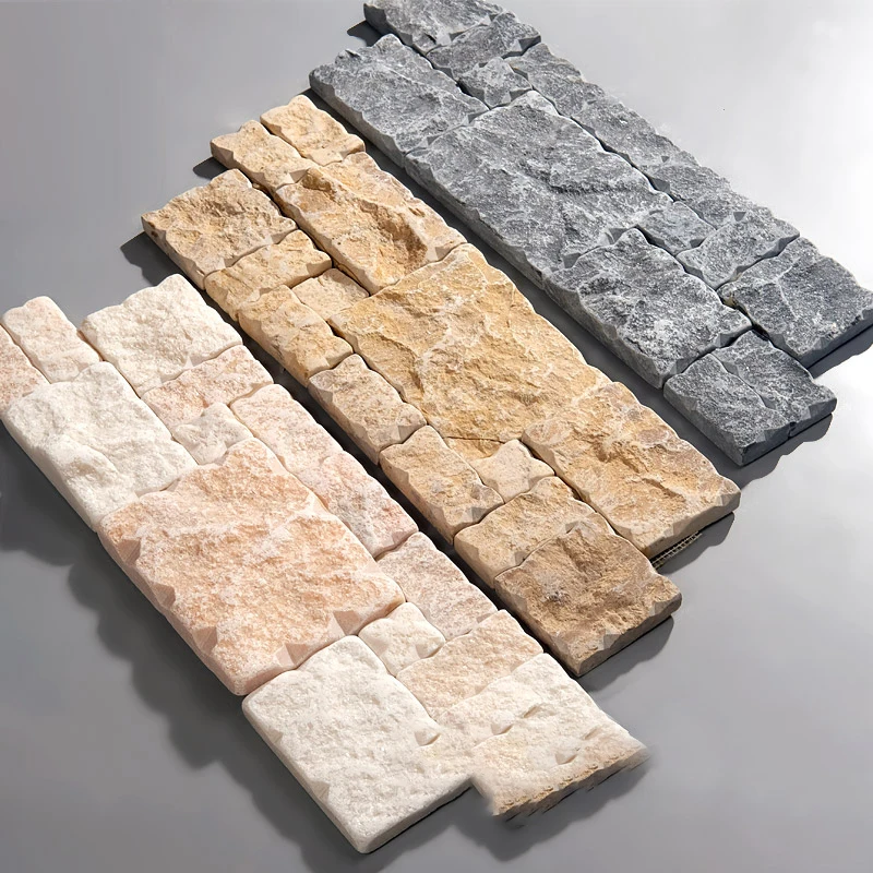 outdoor wall tiles stone Grey black natural culture stone for exterior wall cladding wall decor stone