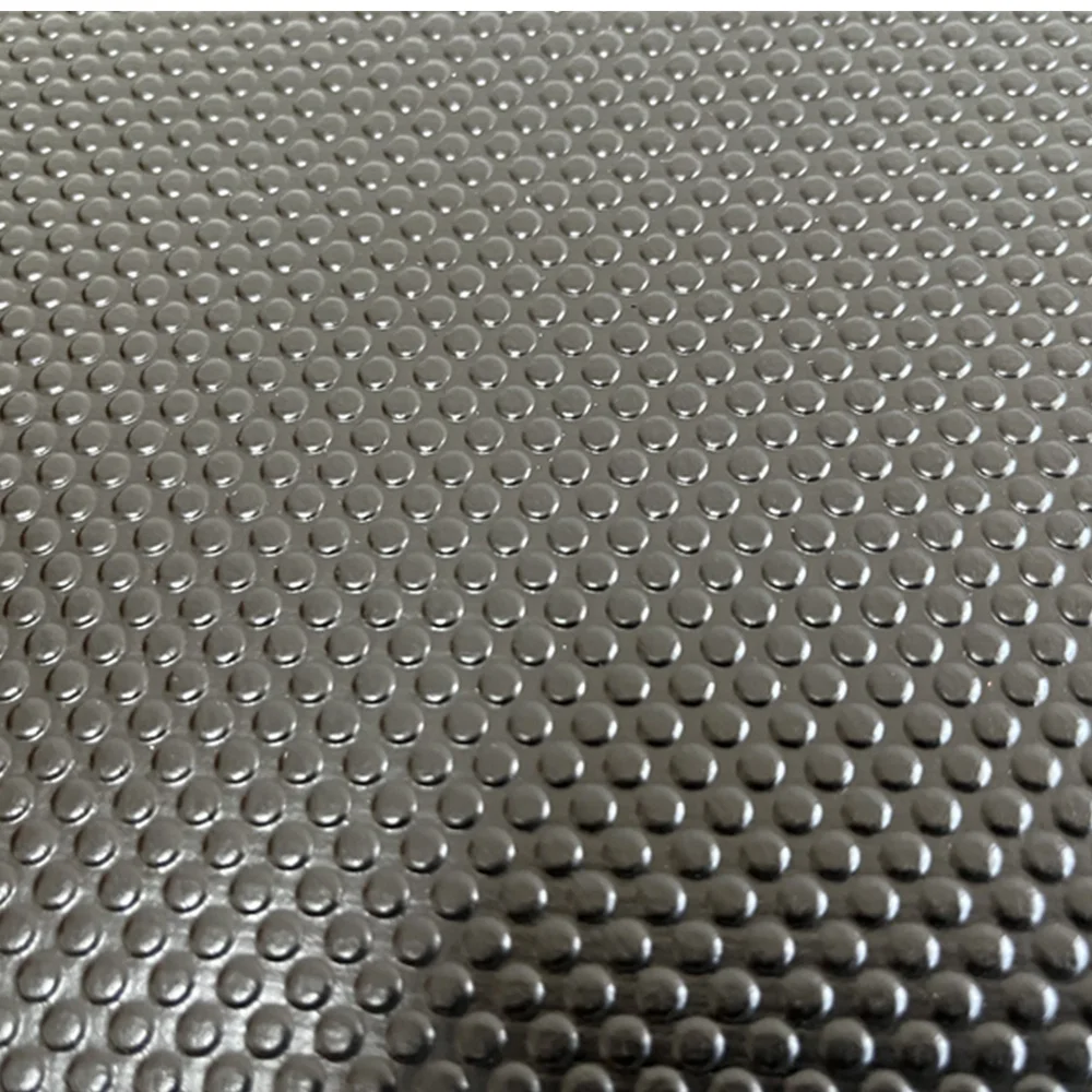 Dot pattern 1.2mm thickness acupuncture backing faux vinyl upholstery fabric pvc leather roll