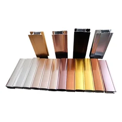 Shandong JIANMEI Aluminum Kitchen Cabinet Door Furniture Edge Handles