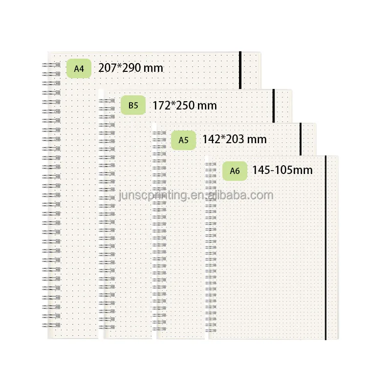 logo school bound lined dotted jotter notebook journal planner custom kids junk Stationery journal supplies notebook wholesale