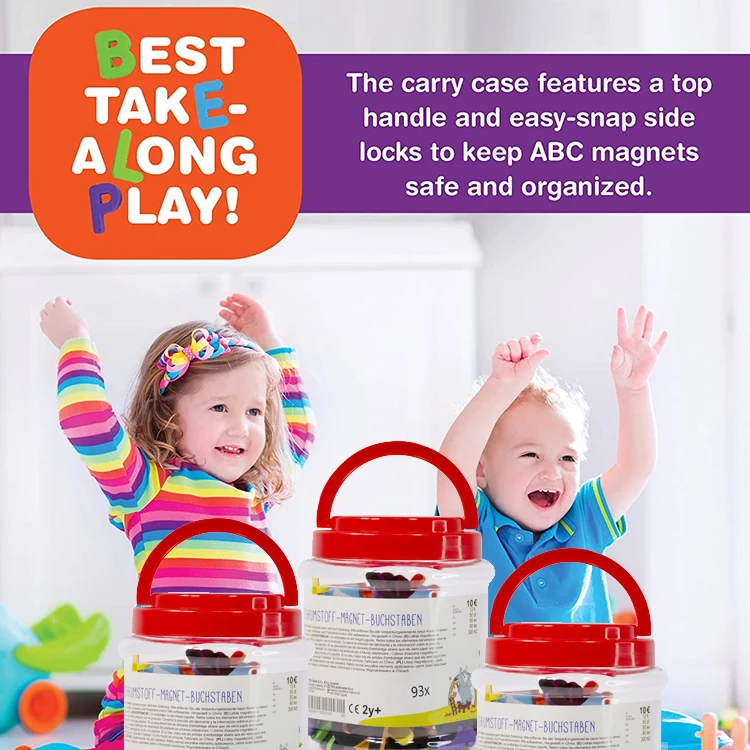 Magnetic Letters And Numbers Kit Foam Alphabet Abc Refrigerator Magnets Kids Educational Toy