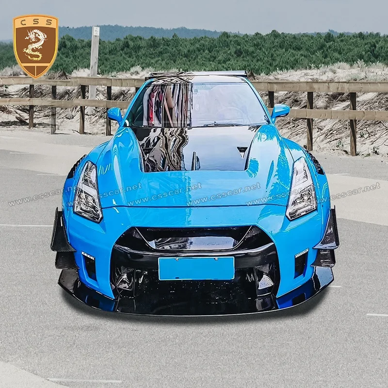 LB стиль широкий стайлинга автомобилей обвесы для Nissan GTR R35 авто кузова комплект