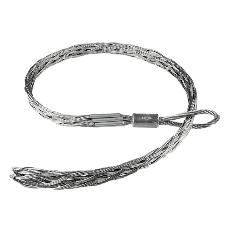 Single Head Temporary Cable/Conductor Mesh Sock Joint For Electric Power Construction