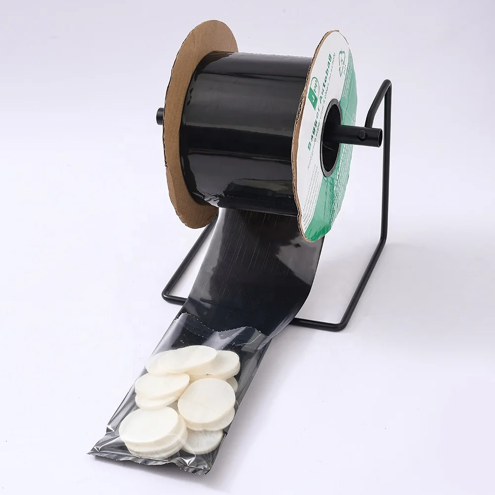 Factory Customized High Quality CLear LDPE Poly Plastic Preopened Auto Bag on a Roll