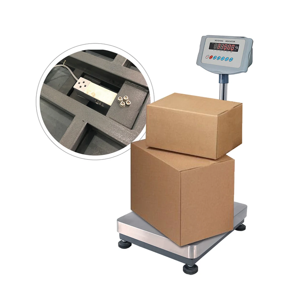 100kg 150kg 500kg 750kg Electronic Digital Platform Weighing Scale OIML Stainless Steel Scale