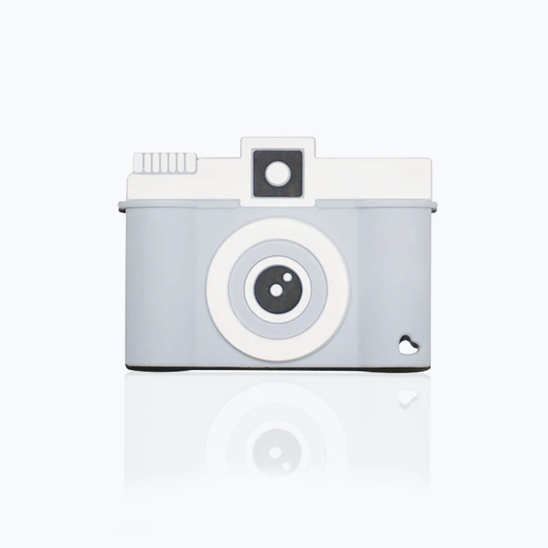 Food Grade Chew Toy Camera Teether Baby Accessories Strengthening Tooth Baby Teether  silicone camera teether